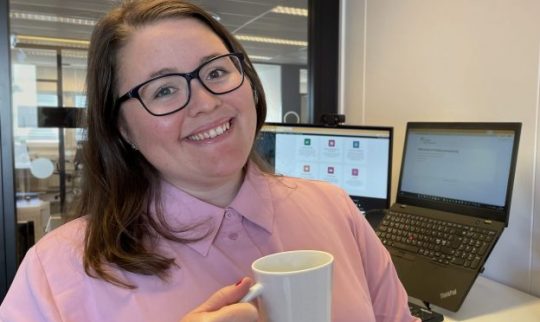 Heidi på kontoret, informasjonssikerhetsansvarlig, GDPR, personvern, webinar