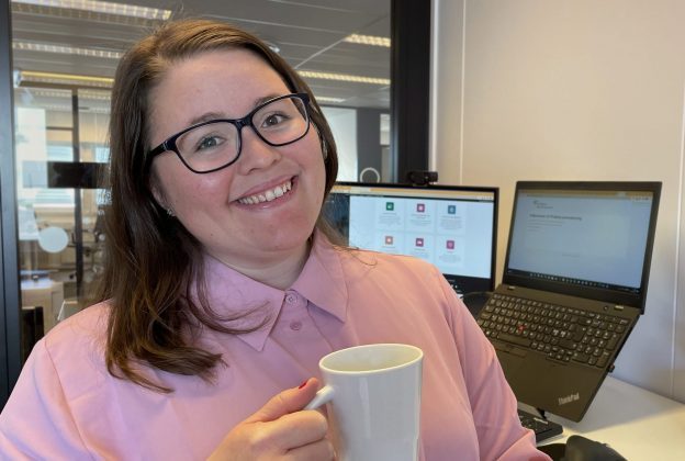 Heidi på kontoret, informasjonssikerhetsansvarlig, GDPR, personvern, webinar